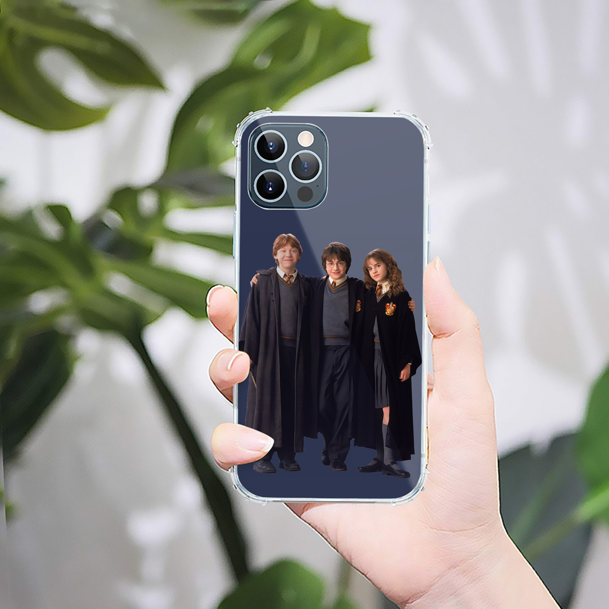 （画像用） Harry Potter ハリー・ポッターシリーズ 【iPhone 12シリーズ対応】透明スマホケース（クリアソフトケース）